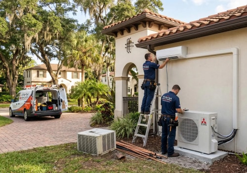 What HVAC Replacement Options Work in a Winter Park FL Home With No Existing Ductwork?